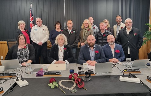 Westland District Council honours Bruce Smith